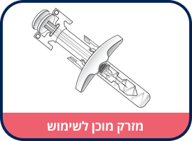 מזרק מוכן לשימוש